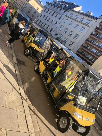 Kraków cart tour guests